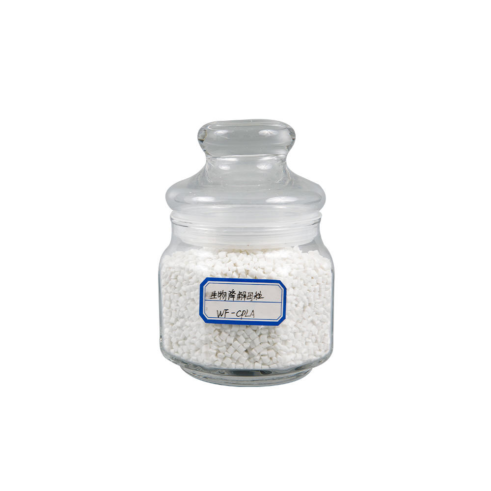 Eco friendly injection biodegradable Compost Polylactic Acid PLA Granules compostable pellets (WF-CPLA)