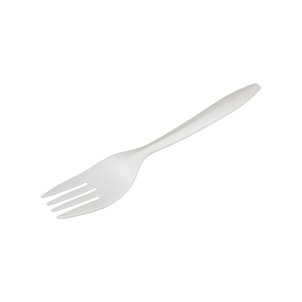 6" CPLA 100% Disposable Biodegradable Compostable Flatware  fork WFS-05C 