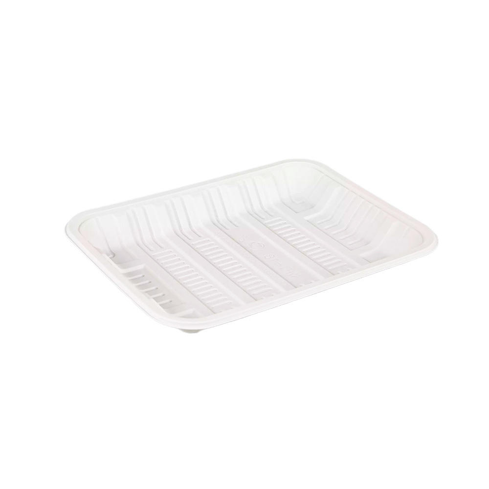 Wholesale Cornstarch PSM Eco-friendly -food-trays Lunch Lunch Tray WFT-07