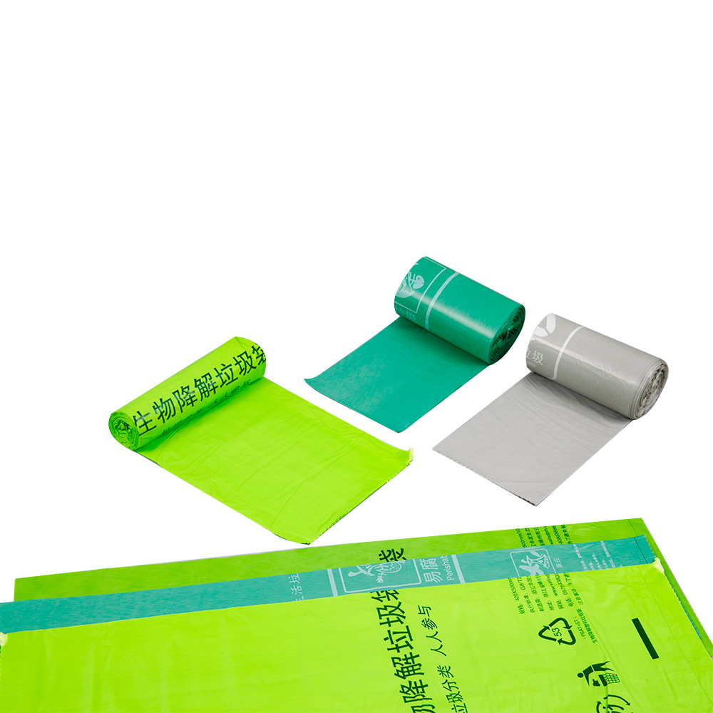 Biodegradable Compostable PBAT Corn Starch Trash Garbage Bag on Roll