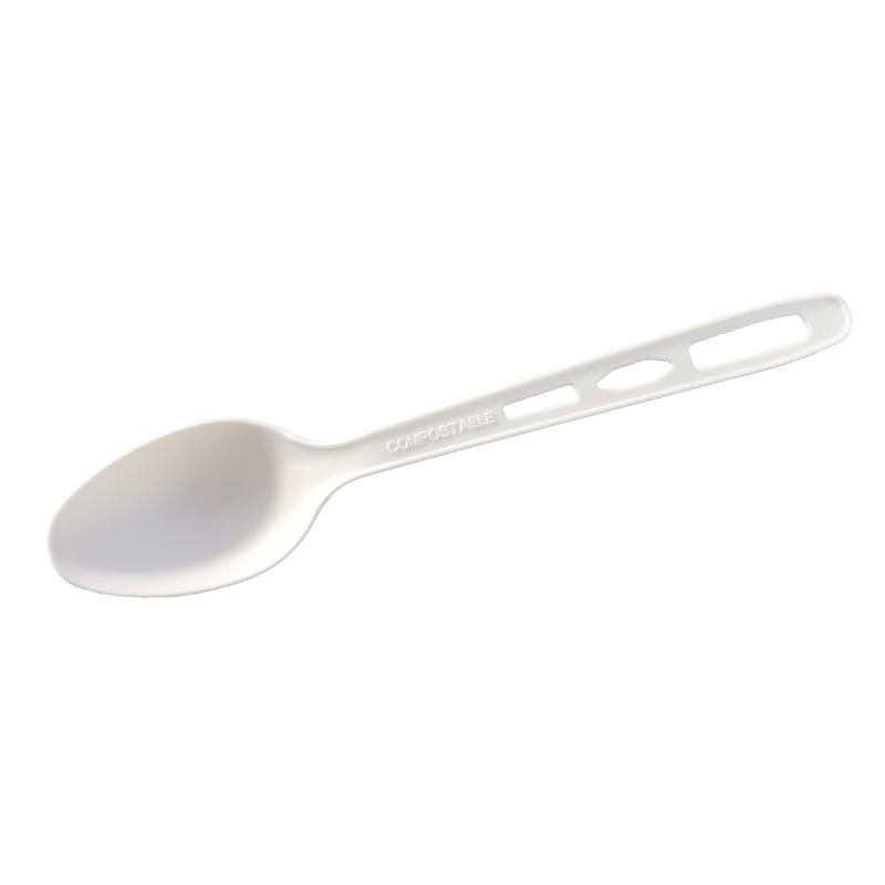 New Arrival 6.5" CPLA Biodegradable Compostable Disposable Flatware Fork